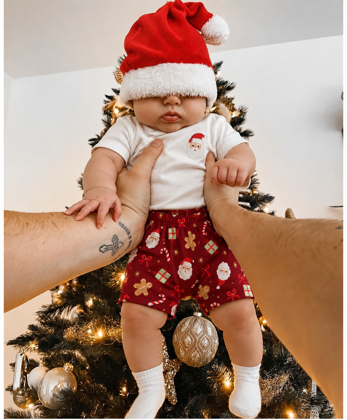 Pijama Bebe Infantil Memorias De Natal