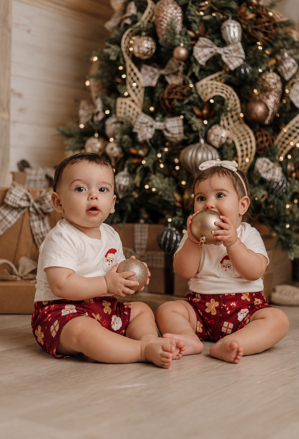 Pijama Bebe Infantil Memorias De Natal