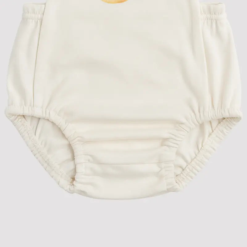 Jardineira Bebe Algodao Patinho