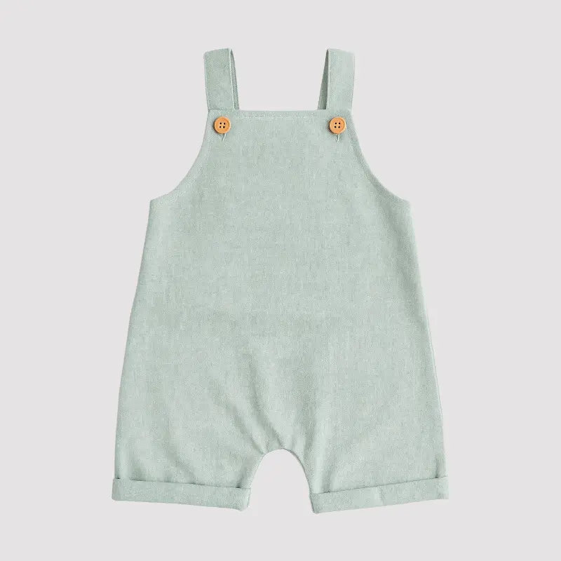 Jardineira Bebê Leif Verde Menta