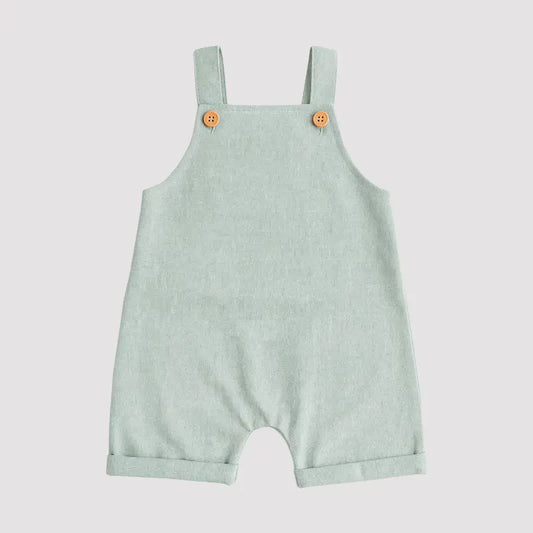 Jardineira Bebê Leif Verde Menta