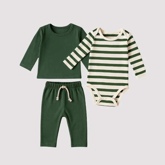 Kit 3 Pecas Baby Green