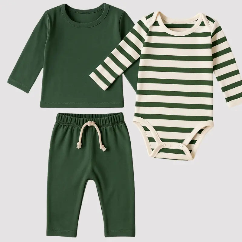 Kit 3 Pecas Baby Green