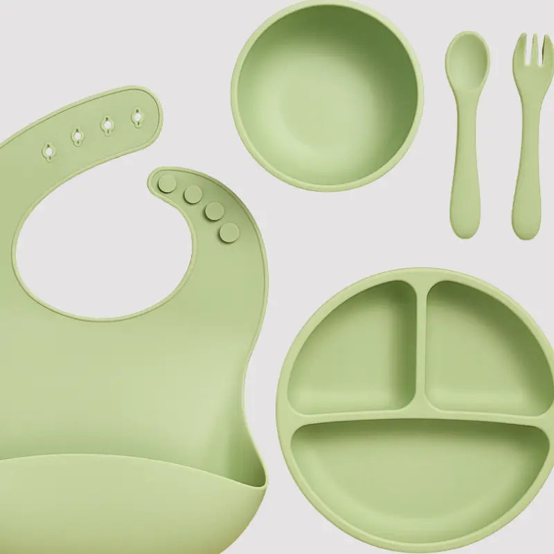 Kit Hora do Papa em Silicone Green