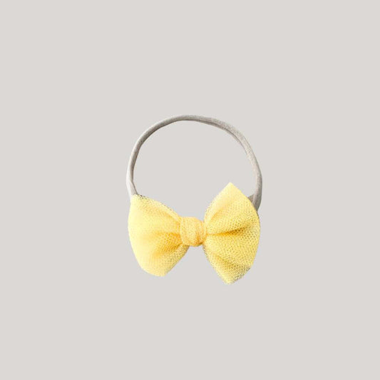Lacinho Tule Amarelo Fortuna