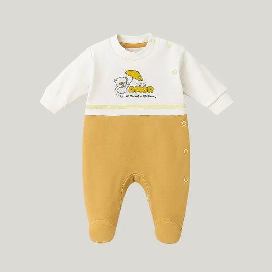 Macacão Amor Da Mamãe Yellow
