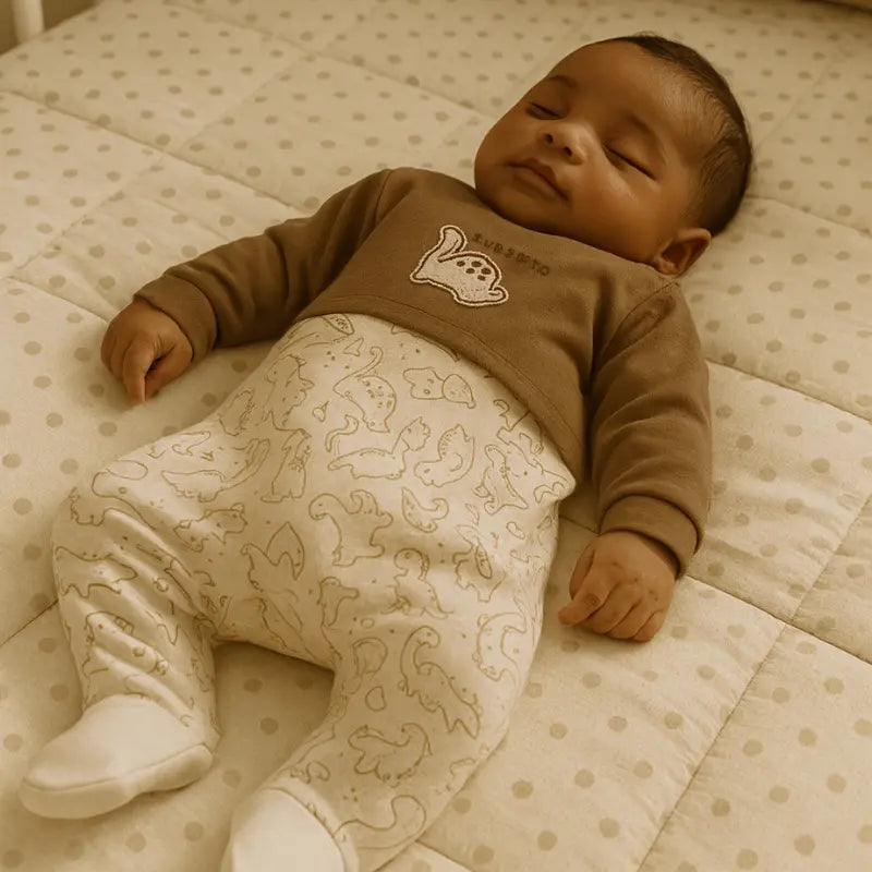 Macacao Dino Brow Algodao