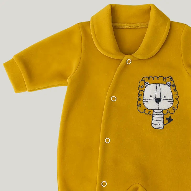 Macacao Plush Lion Mostarda