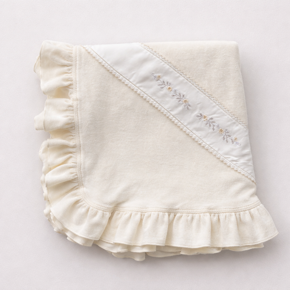 Saida Maternidade Bebê Menina Bordada