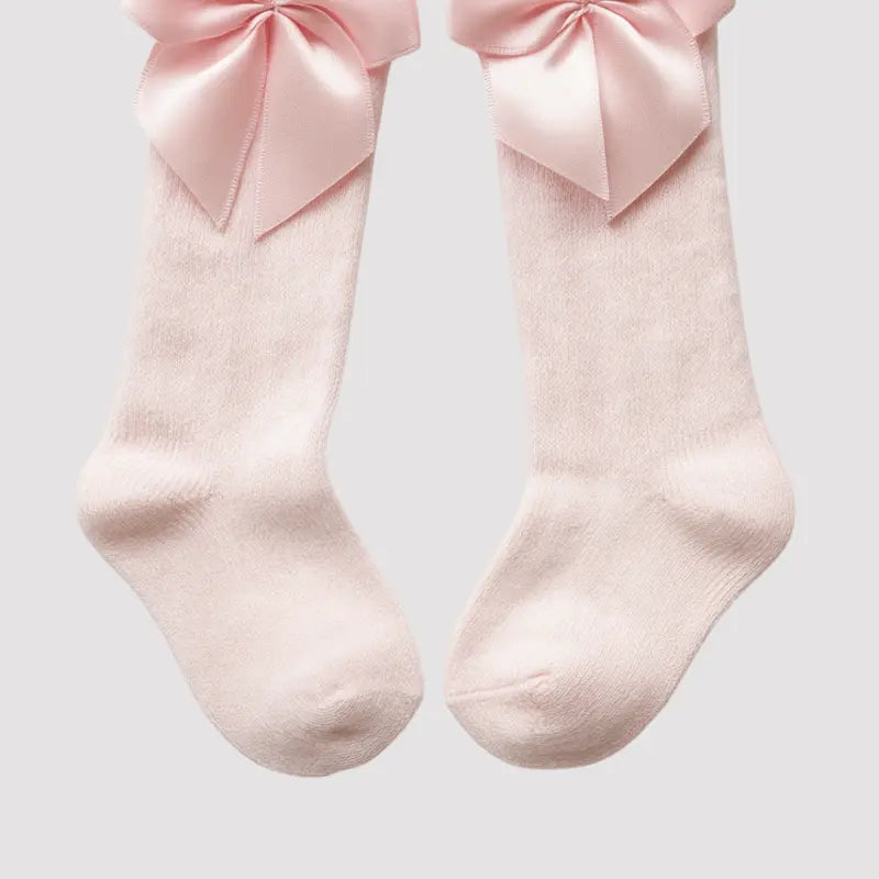 Meia Bebe Rosa Laco