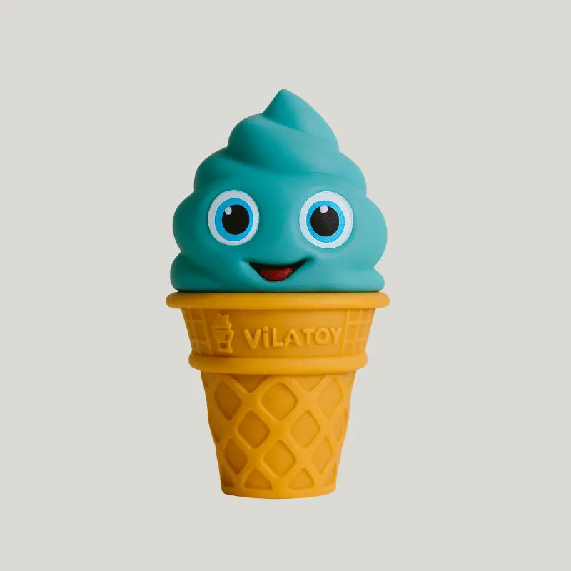 Mordedor Chocalho Sorvete Alivio Dentição