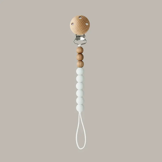 Prendedor De Chupeta Vintage White