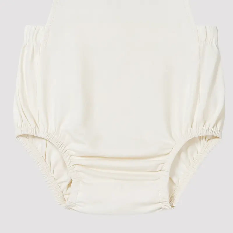 Romper Bebe Algodao Cogumelo White