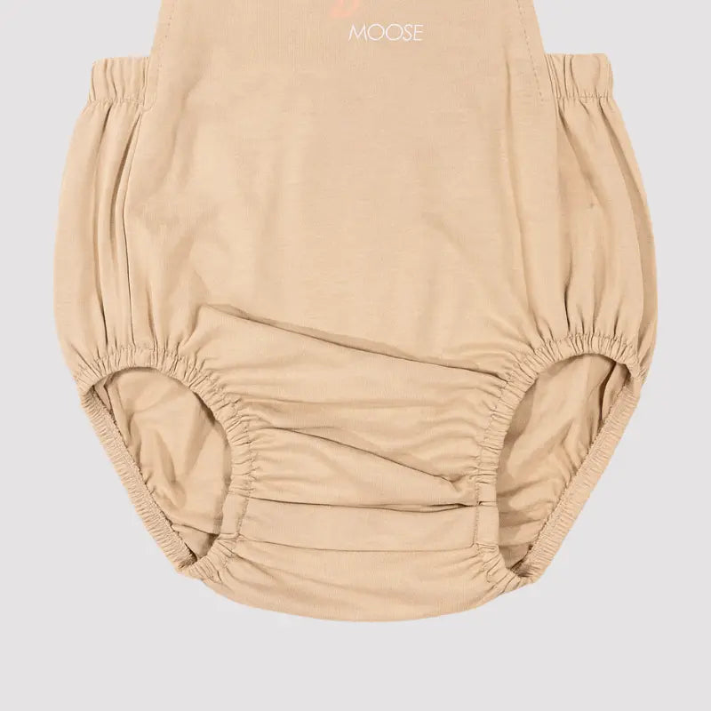 Romper Bebe Algodao Patinho Bege