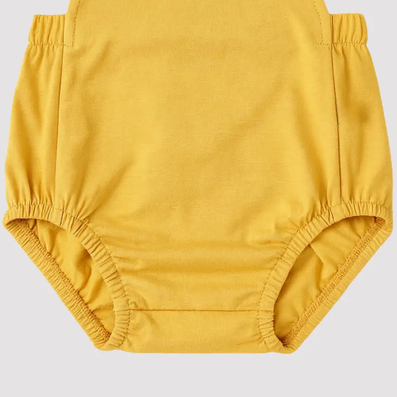 Romper Bebe Algodao Rainbow Mustard