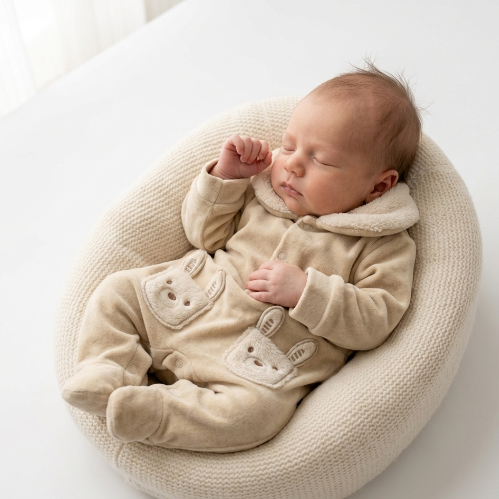 Saída de Maternidade Apeluciada para o Inverno