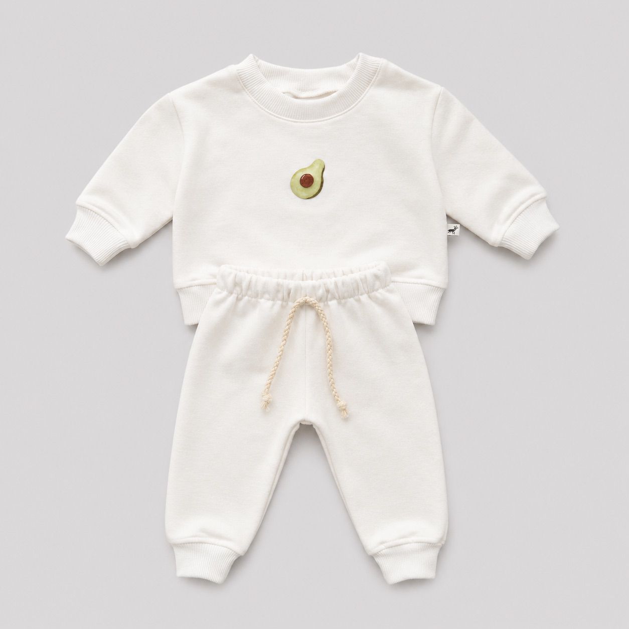 Conjunto Bebê Moletom Comfy Abacate