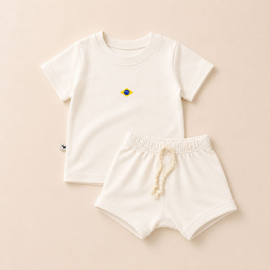 Conjunto Confort Brasil Off White