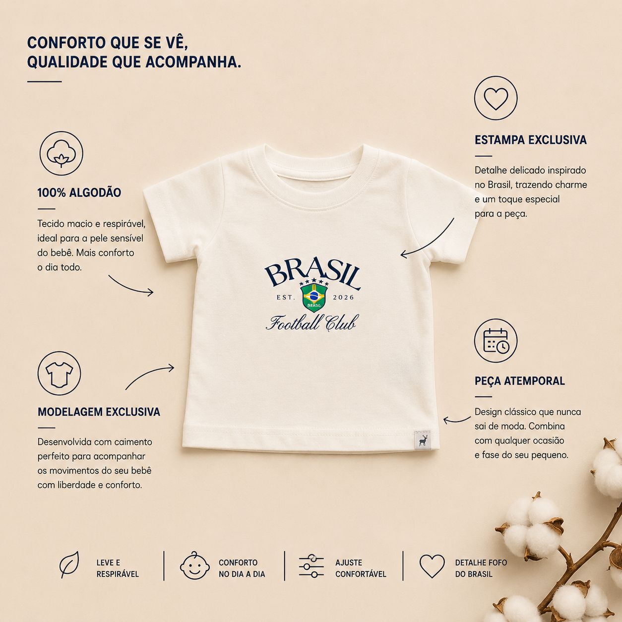 Camisa Brasileirinho Football Club