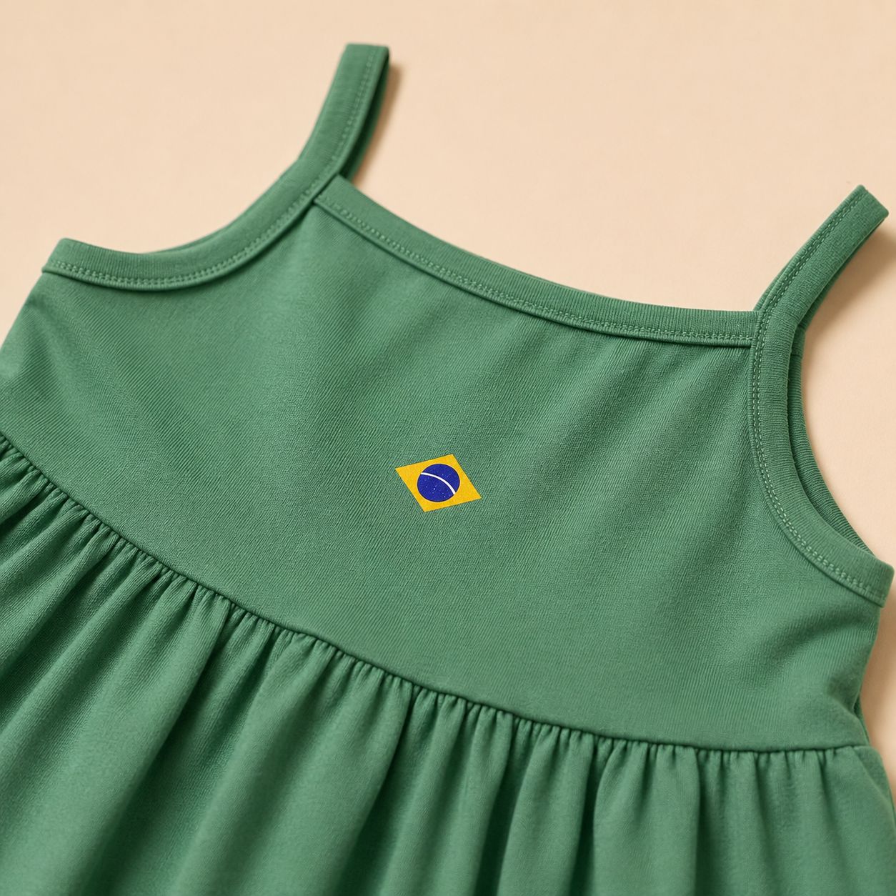 Vestido Brasileirinha Verde Musgo