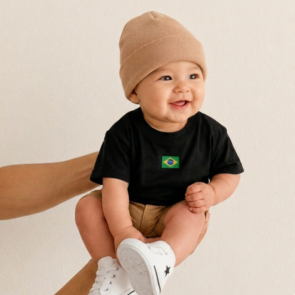 Camisa Brasileirinho Minimal Black