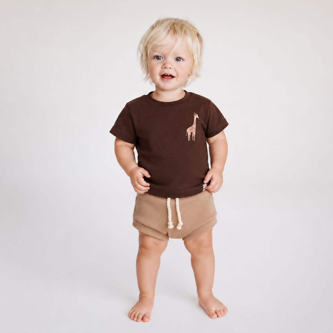 Conjunto bebê Safari Girafinha