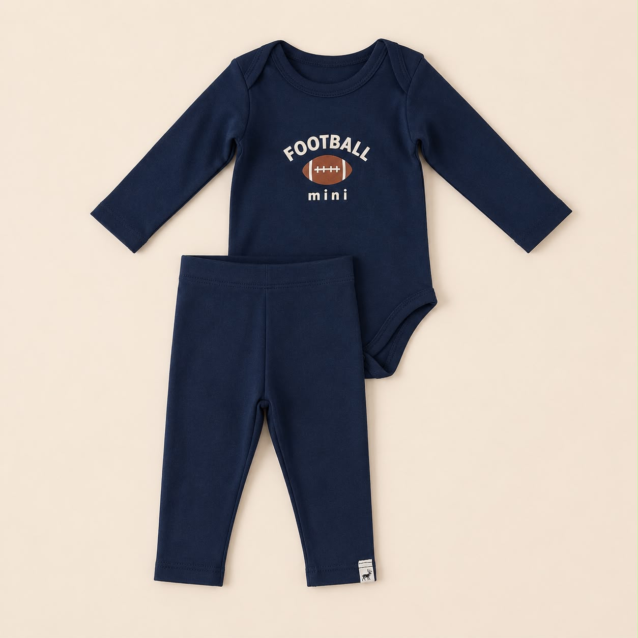 Conjunto Organic Baseball Marinho
