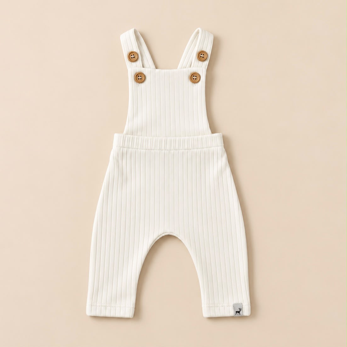 Jardineira Canelada Brunch Off White