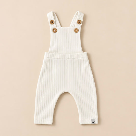 Jardineira Canelada Brunch Off White