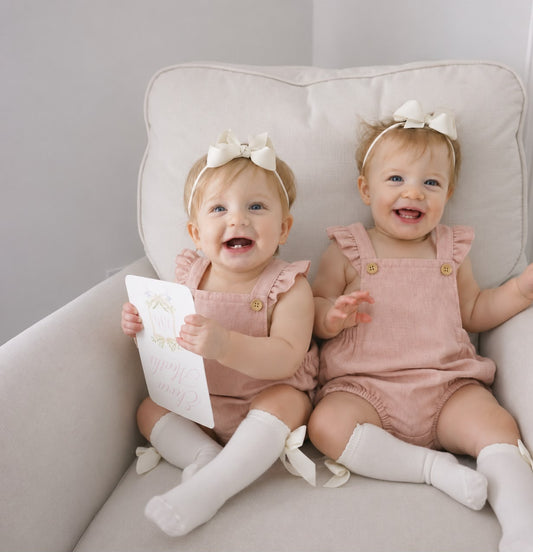 Romper Bebê Menina Anelise Rose