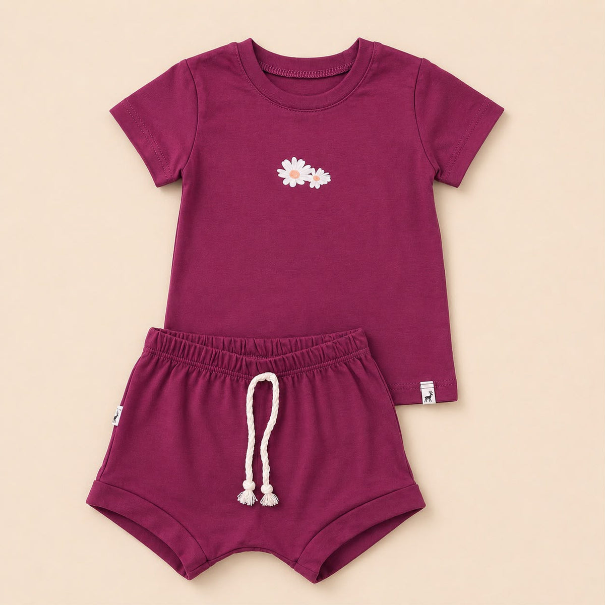 Conjunto Bebê Confort Flower Bordo