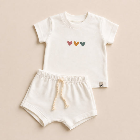 Conjunto Bebê Confort Amour Off White
