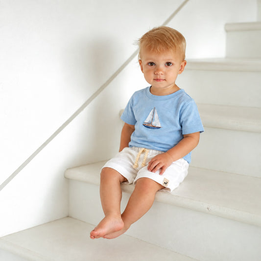 Conjunto Bebê Confort Navy Off White
