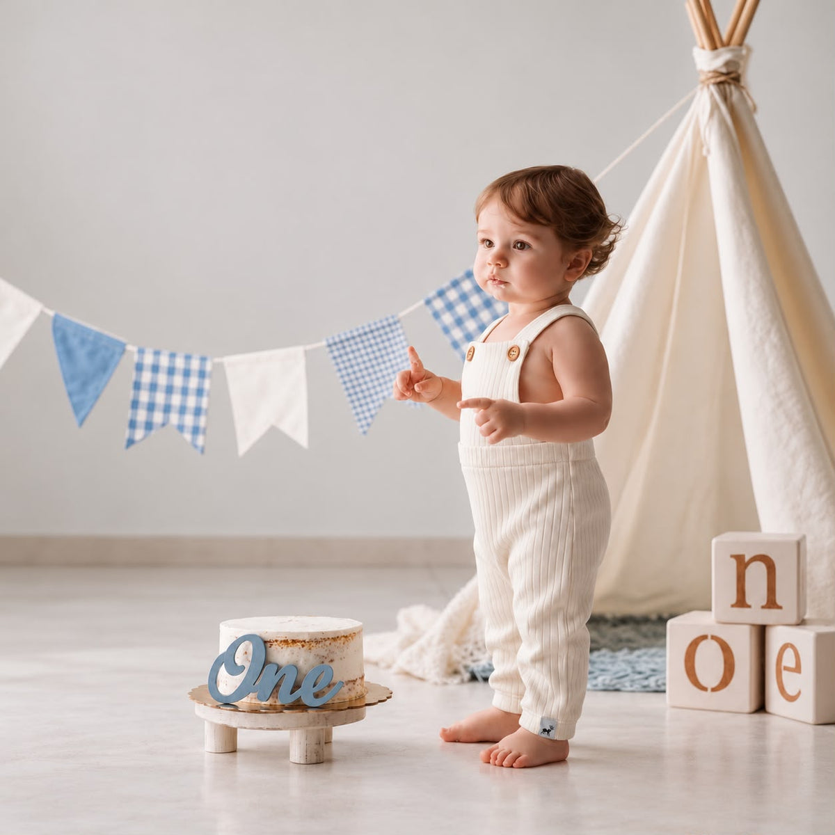 Jardineira Canelada Brunch Off White
