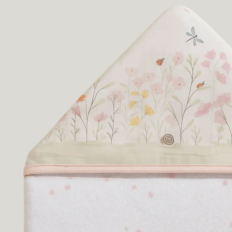 Toalha Bebê Algodão Premium Supersec Jardim Encantado