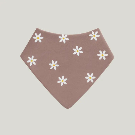 babador bebê estampa floral flowers rosa delicado
