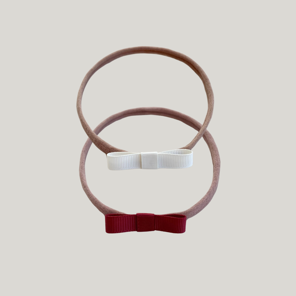 Kit Faixa Laço Bebê Duo Bordo