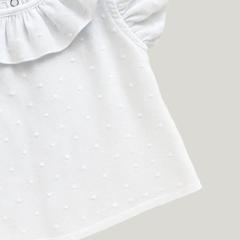camisa elegante para batizado ou ensaio fotográfico bebê menina

