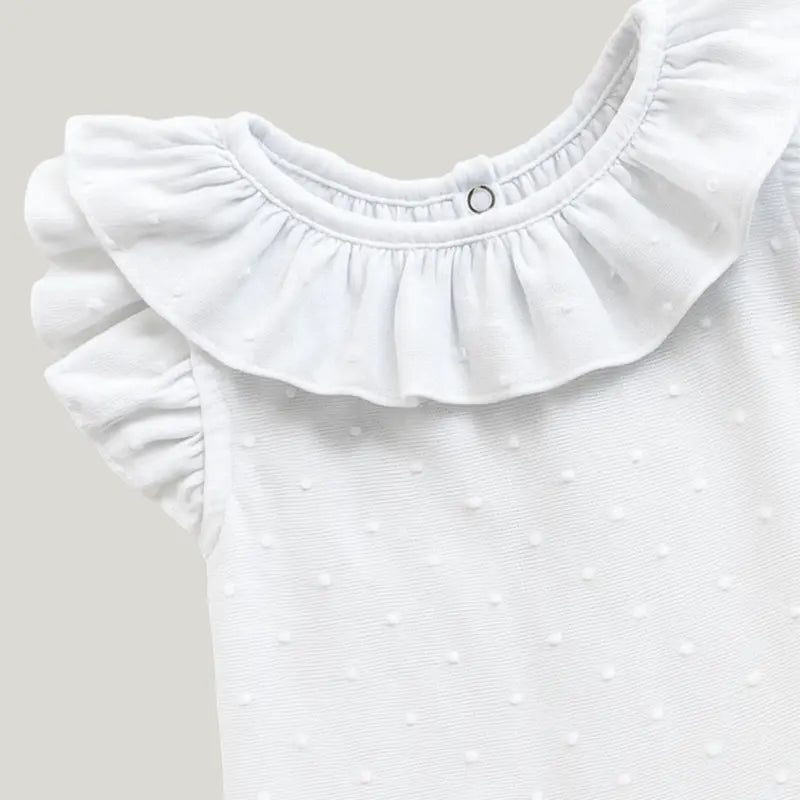 camisa elegante para batizado ou ensaio fotográfico bebê menina

