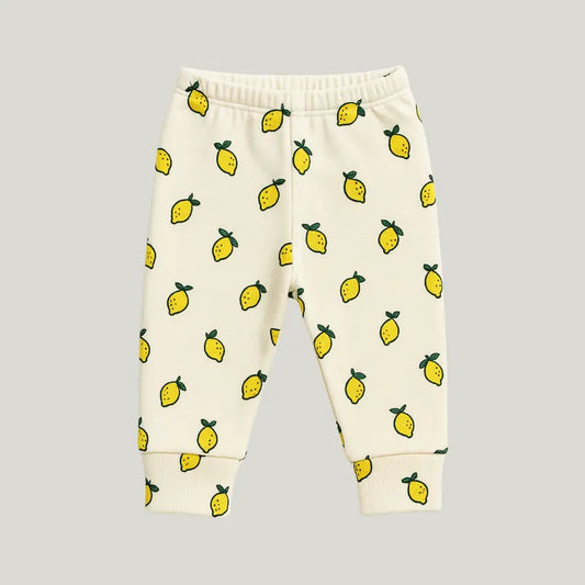 Calça Bebê Algodão Prematuro Limão Siciliano