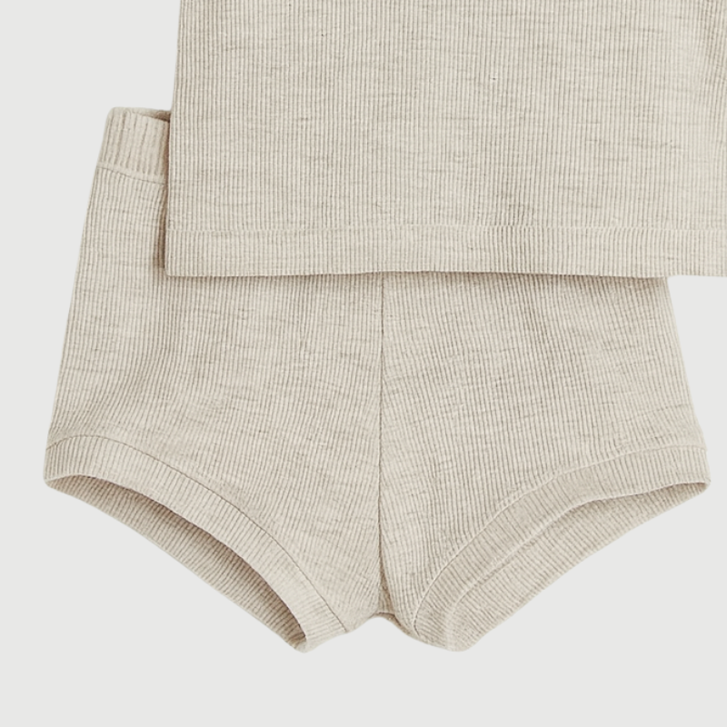 Conjunto Bebê Canelado Fresh Mescla