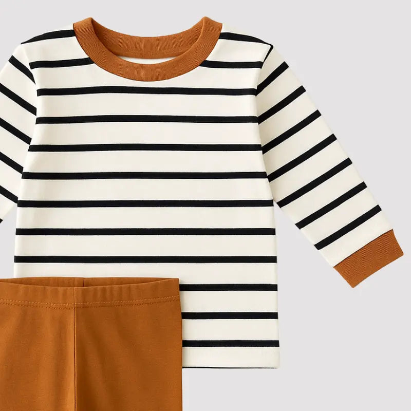 conjunto minimalista para bebê menino e menina 3 a 12 meses