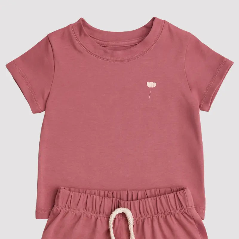 conjunto rosé para bebê menina 3 a 12 meses