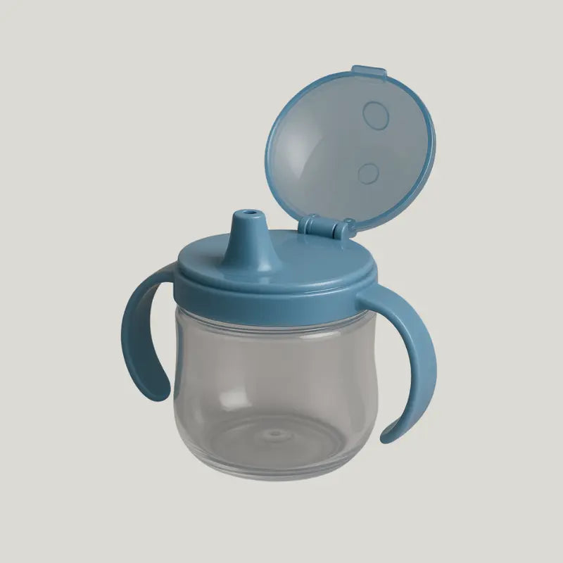 copo de treinamento bear azul para bebê

