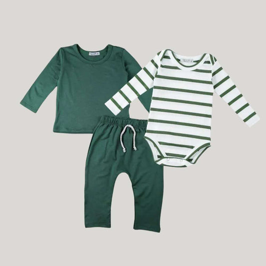 Kit 3 Peças Baby Green