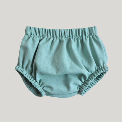 Tapa Fralda Bebê Vintage Linho Verde Menta