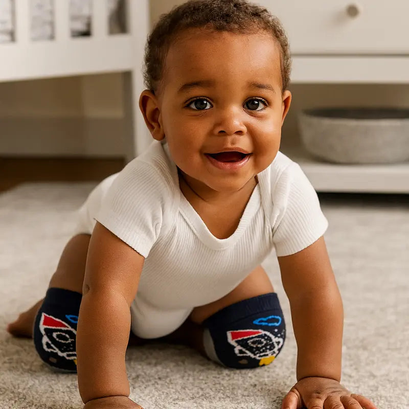 joelheira anti-atrito para bebê engatinhar com conforto e segurança

