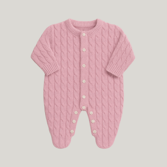 Kit Saída Maternidade Menina Tricot 2 Peças Lawrence Rose