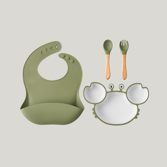 Kit Hora do papa em Silicone Carangueijo Green
