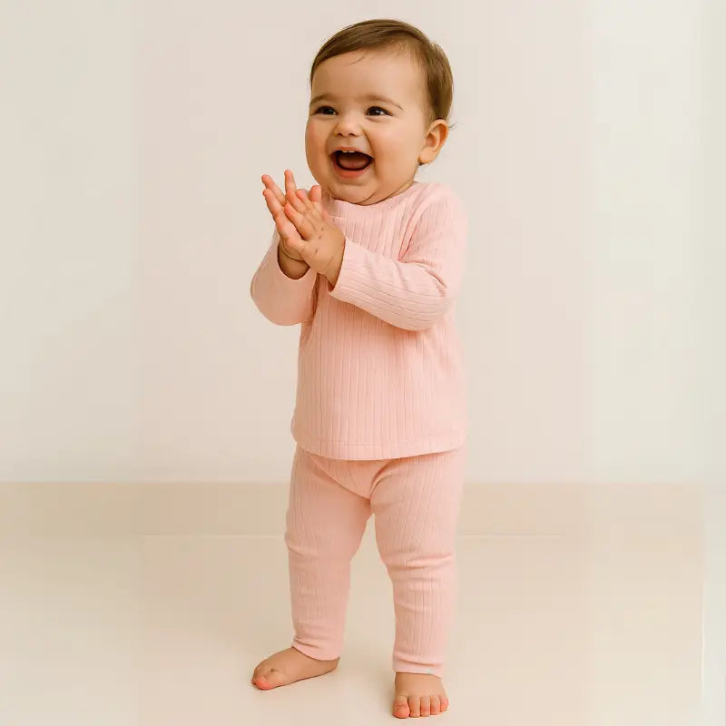 Conjunto Bebê Canelado Lifestyle Rose